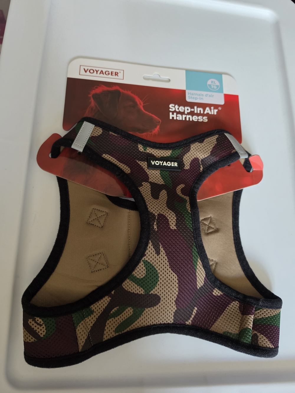 Best Pet Supplies Voyager Step-in Air Dog Harness, Army Base, XL